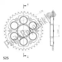 SU673738G, Supersprox, Ktw rear stealth 38t, gold, 525    , Nieuw