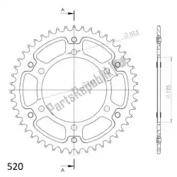 Here you can order the ktw rear stealth 47t, red, 520 from Supersprox, with part number SU685547R: