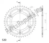 SU699045B, Supersprox, Ktw rear stealth 45t, black, 520    , New