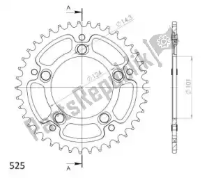 SUPERSPROX SU699141O ktw rear stealth 41t, orange, 525 - Onderkant