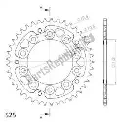 Qui puoi ordinare ktw posteriore stealth 41t, nero, 525 da Supersprox , con numero parte SU6130441B:
