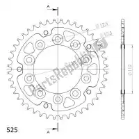 SU6130444S, Supersprox, Ktw arrière furtif 44t, argent, 525    , Nouveau