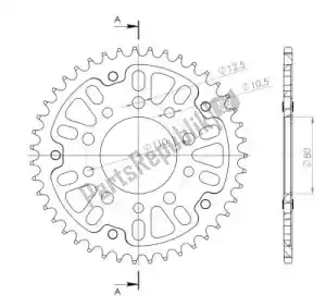 SUPERSPROX SU6133444G ktw ty? stealth 44t, z?oty, 530 - Dół