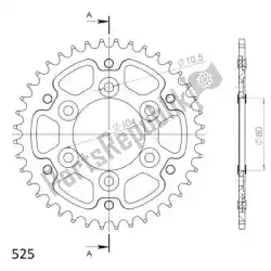 Qui puoi ordinare ktw posteriore stealth 40t, nero, 525 da Supersprox , con numero parte SU6148940B: