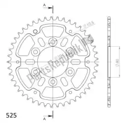 Here you can order the ktw rear alu 45t, black, 525 from Supersprox, with part number SU2148945B: