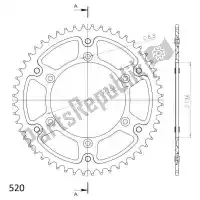 SU6151251B, Supersprox, Ktw rear stealth 51t, black, 520    , New