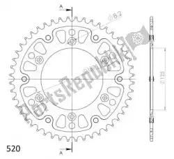 Here you can order the ktw rear alu 48t, blue, 520 from Supersprox, with part number SU2800048D: