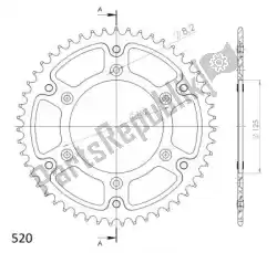 Here you can order the ktw rear stealth 52t, gold, 520 from Supersprox, with part number SU6800052G: