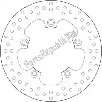 09168B407A2, Brembo, Disk 68b407a2    , New