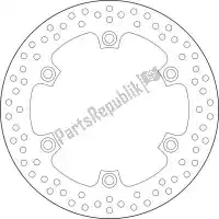 09168B407A6, Brembo, Schijf  68b407a6    , Nieuw