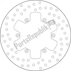 Here you can order the disk 68b407c1 from Brembo, with part number 09168B407C1: