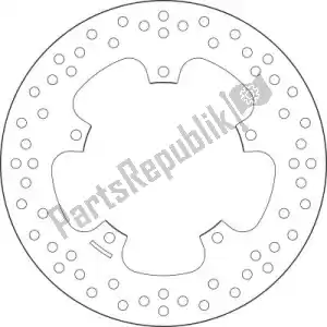 BREMBO 09168B407C3 dysk 68b407c3 - Dół