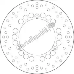 Ici, vous pouvez commander le disque 68b407c4 auprès de Brembo , avec le numéro de pièce 09168B407C4: