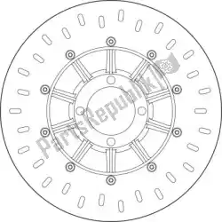 schijf  68b407d2 van Brembo, met onderdeel nummer 09168B407D2, bestel je hier online: