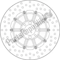 09168B407D3, Brembo, Disk 68b407d3    , New