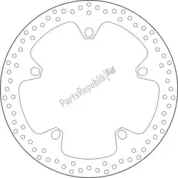 Qui puoi ordinare disco 168b407d7,5 mm di spessore da Brembo , con numero parte 091168B407D7: