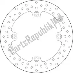 Here you can order the disk 68b407e3 from Brembo, with part number 09168B407E3: