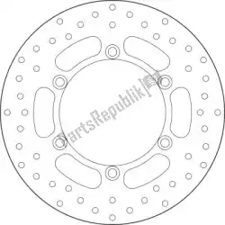 Here you can order the disk 68b407e6 from Brembo, with part number 09168B407E6: