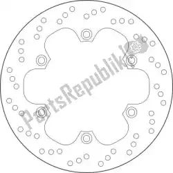Ici, vous pouvez commander le disque 68b407e9 auprès de Brembo , avec le numéro de pièce 09168B407E9: