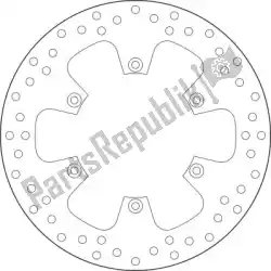 Qui puoi ordinare disco 68b407f0 da Brembo , con numero parte 09168B407F0: