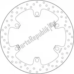 Qui puoi ordinare disco 68b407f3 da Brembo , con numero parte 09168B407F3: