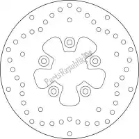 09168B407F4, Brembo, Schijf  68b407f4    , Nieuw