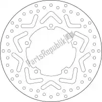 09168B407F7, Brembo, Schijf  68b407f7    , Nieuw