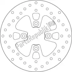 Ici, vous pouvez commander le disque 68b407g3 auprès de Brembo , avec le numéro de pièce 09168B407G3: