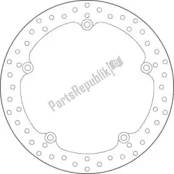Here you can order the disk 68b407g7 from Brembo, with part number 09168B407G7: