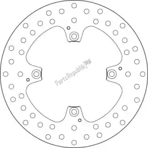 BREMBO 09168B407H0 disk 68b407h0 - Bottom side