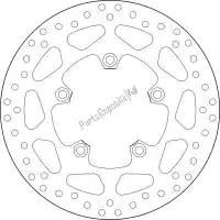 09168B407H5, Brembo, Disco 68b407h5    , Novo