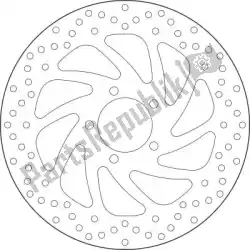 Here you can order the disk 68b407j5 from Brembo, with part number 09168B407J5: