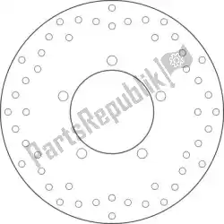 schijf  68b407k4 van Brembo, met onderdeel nummer 09168B407K4, bestel je hier online: