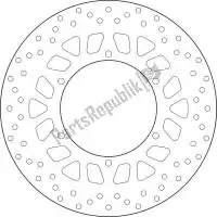 09168B407L1, Brembo, Schijf  68b407l1    , Nieuw