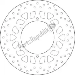 schijf  68b407l1 van Brembo, met onderdeel nummer 09168B407L1, bestel je hier online: