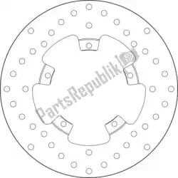 schijf  68b407l4 van Brembo, met onderdeel nummer 09168B407L4, bestel je hier online: