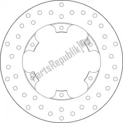 schijf  68b407l5 van Brembo, met onderdeel nummer 09168B407L5, bestel je hier online: