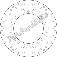 09168B407M7, Brembo, Dysk 68b407m7    , Nowy