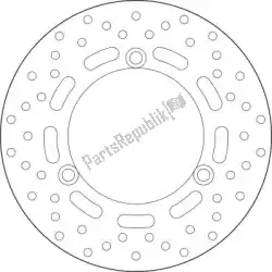 Here you can order the disk 68b407p1 from Brembo, with part number 09168407P1: