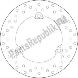 schijf  68b407p2 van Brembo, met onderdeel nummer 09168407P2, bestel je hier online: