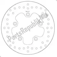 09168B407P3, Brembo, Schijf  68b407p3    , Nieuw