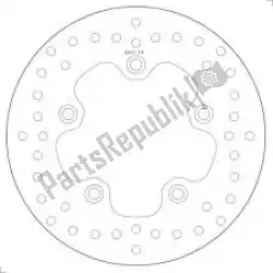 Here you can order the disk 68b407p4 from Brembo, with part number 09168B407P4: