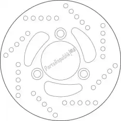 Here you can order the disk 68b40714 from Brembo, with part number 09168B40714: