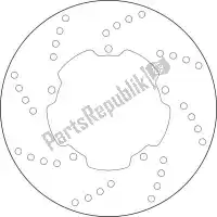 09168B40723, Brembo, Schijf  68b40723    , Nieuw