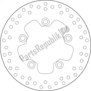 BREMBO 09168B40726 disque 68b40726 - La partie au fond