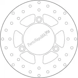 Ici, vous pouvez commander le disque 68b40729 auprès de Brembo , avec le numéro de pièce 09168B40729: