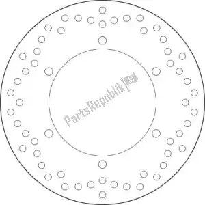 BREMBO 09168B40755 disque 68b40755 - La partie au fond