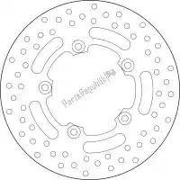 09168B40760, Brembo, Schijf  68b40760    , Nieuw