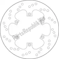 09168B40781, Brembo, Dysk 68b40781    , Nowy