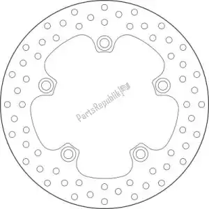 BREMBO 09168B40785 disco 68b40785 - Lado inferior